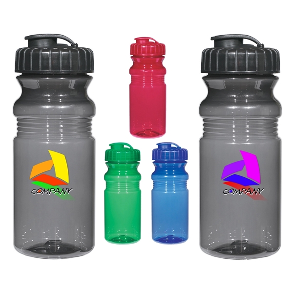 20 Oz. Poly-Clear Sports Bottle